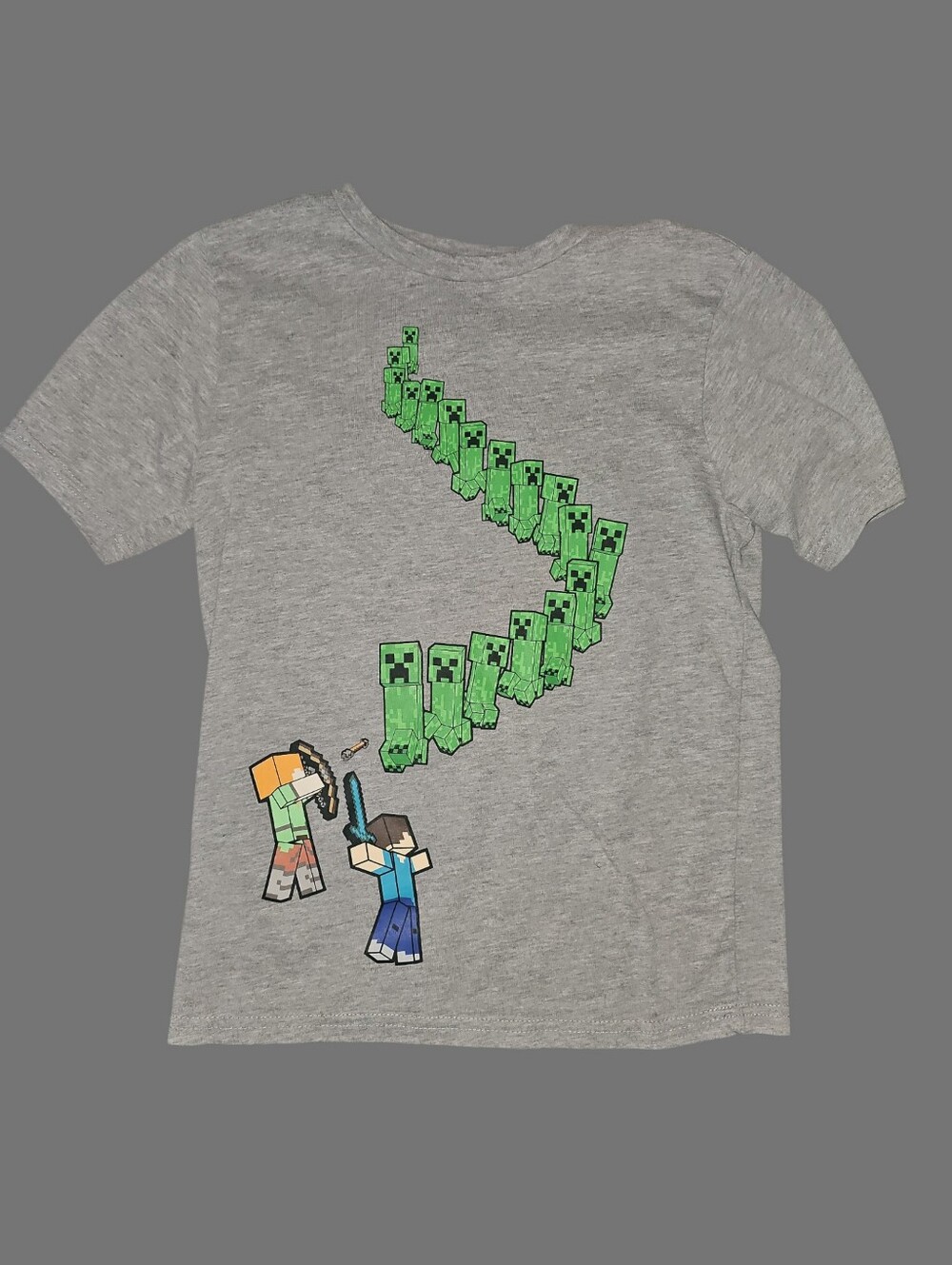 Boys Minecraft Short Sleeve Shirt